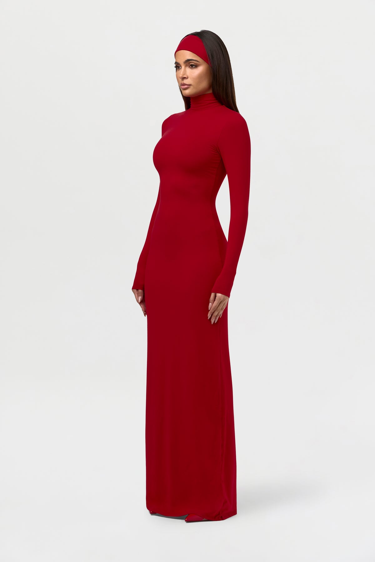 Butter Turtleneck Maxi Dress