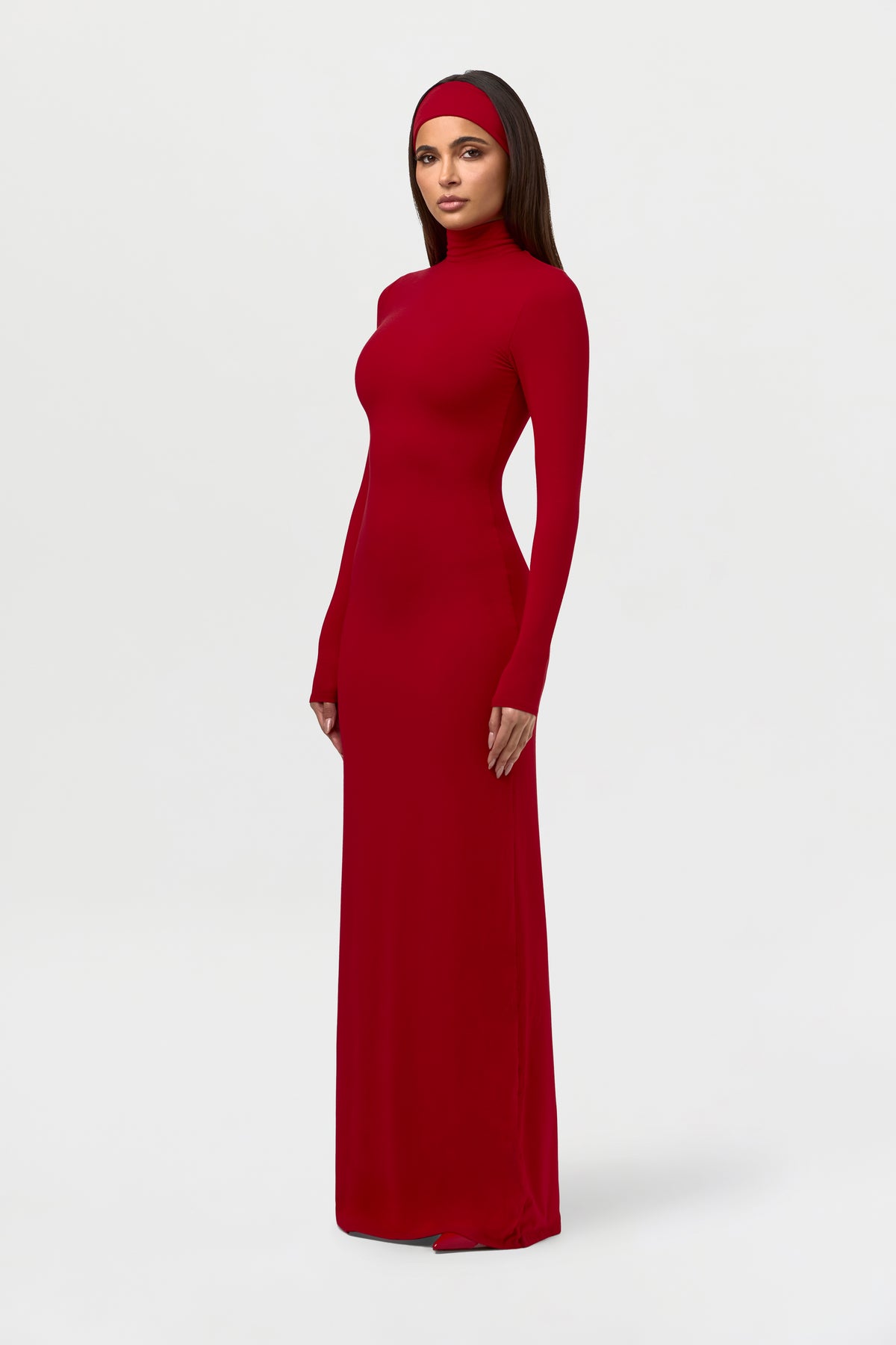 Butter Turtleneck Maxi Dress