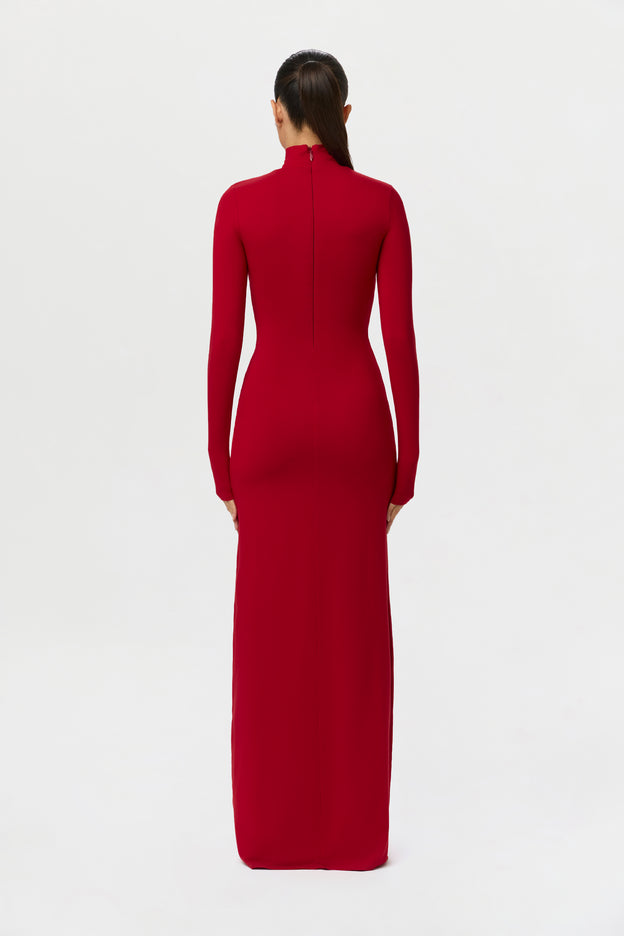 Butter Turtleneck Maxi Dress