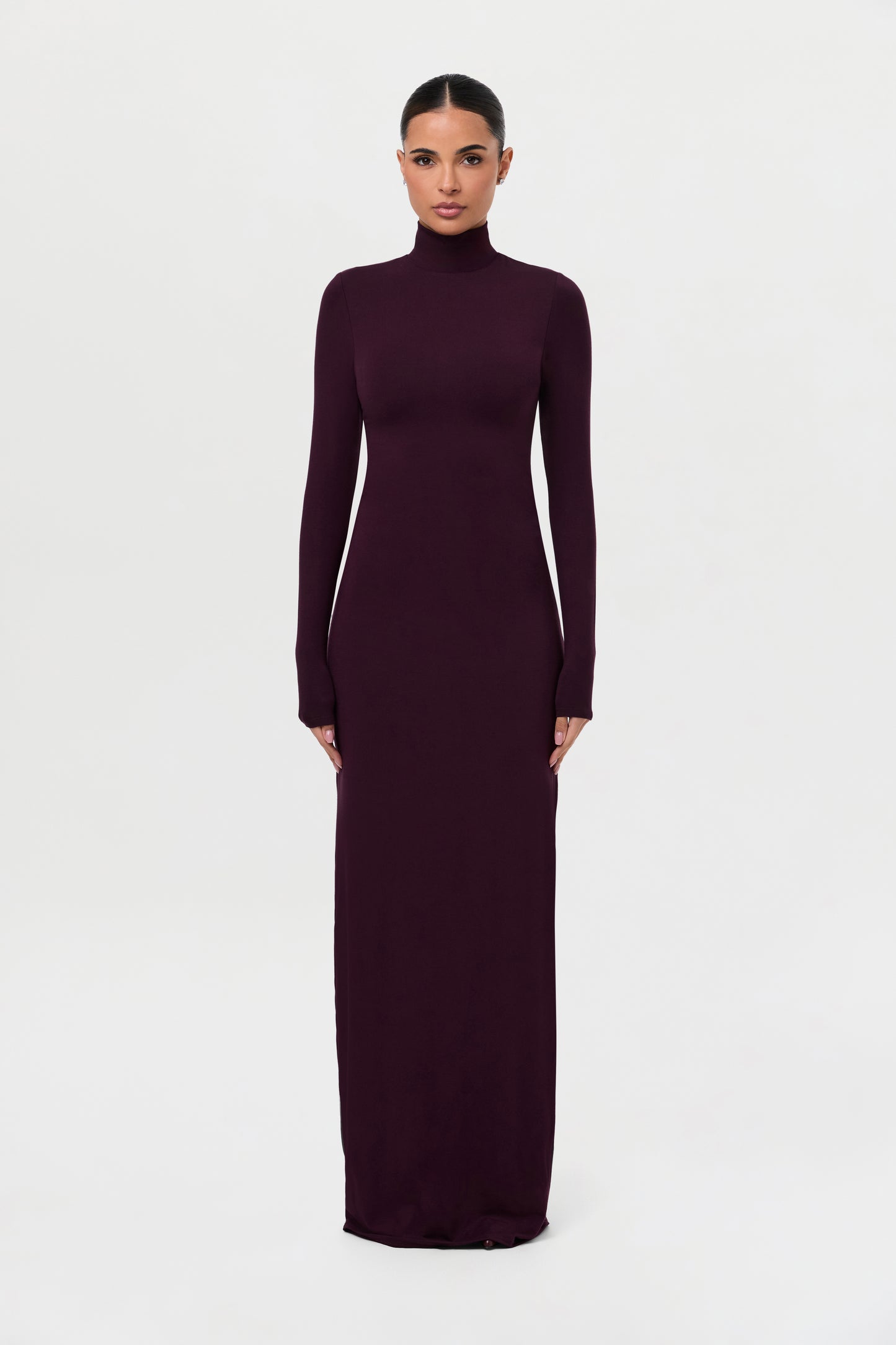 Butter Turtleneck Maxi Dress Naked Wardrobe Butter Turtleneck Maxi Dress Naked Wardrobe
