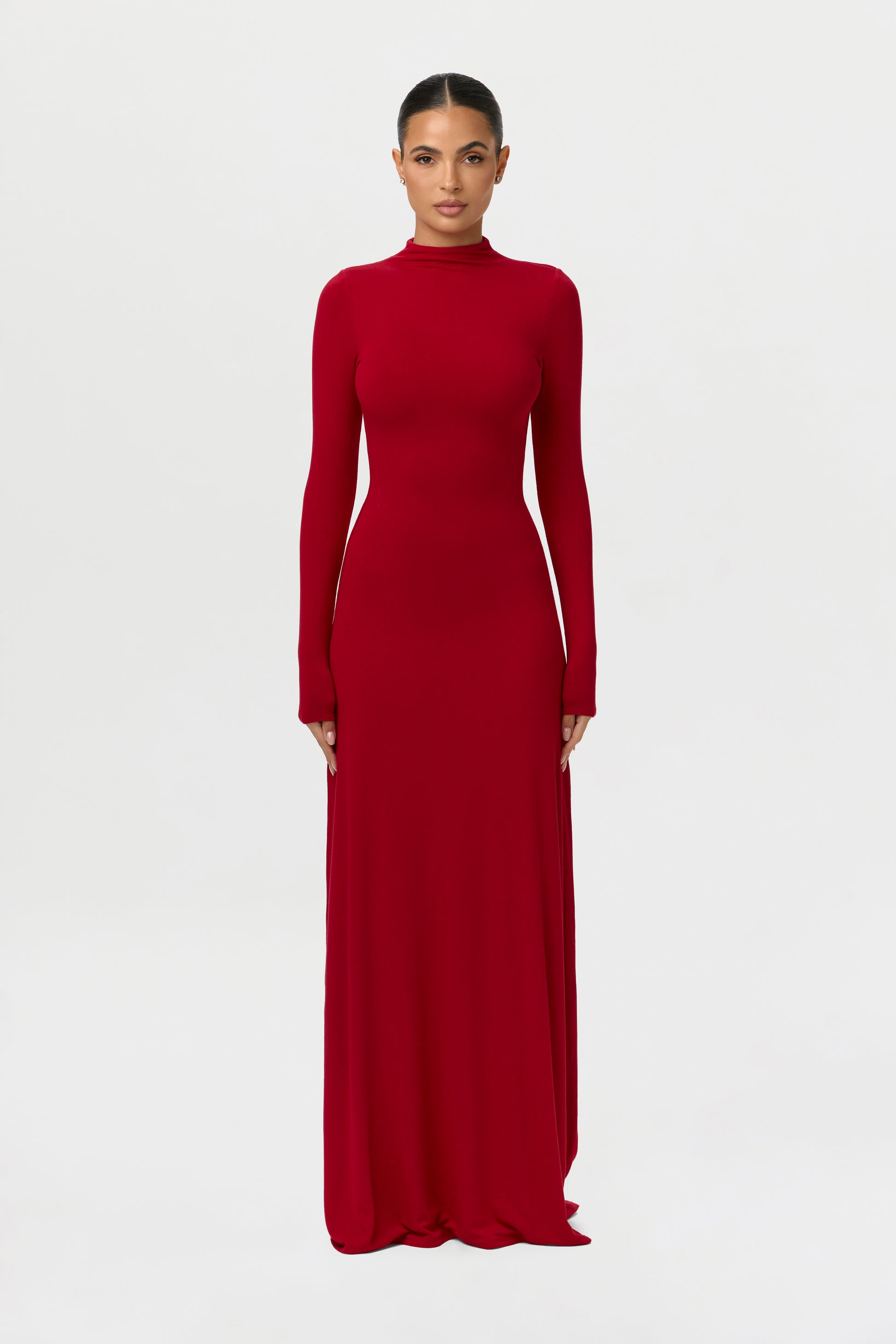 NW Mock Neck Maxi Dress Naked Wardrobe NW Mock Neck Maxi Dress Naked Wardrobe