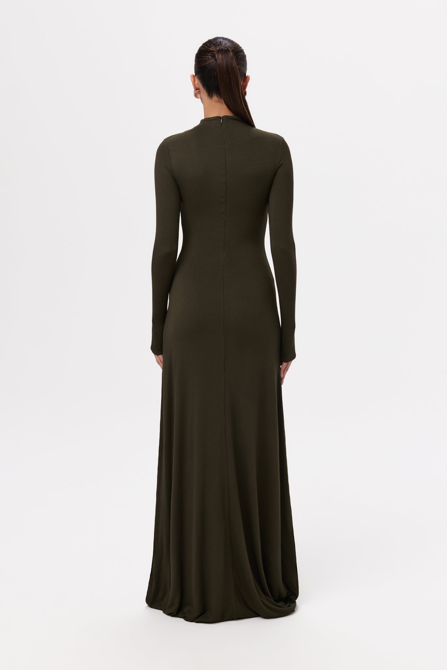 NW Mock Neck Maxi Dress