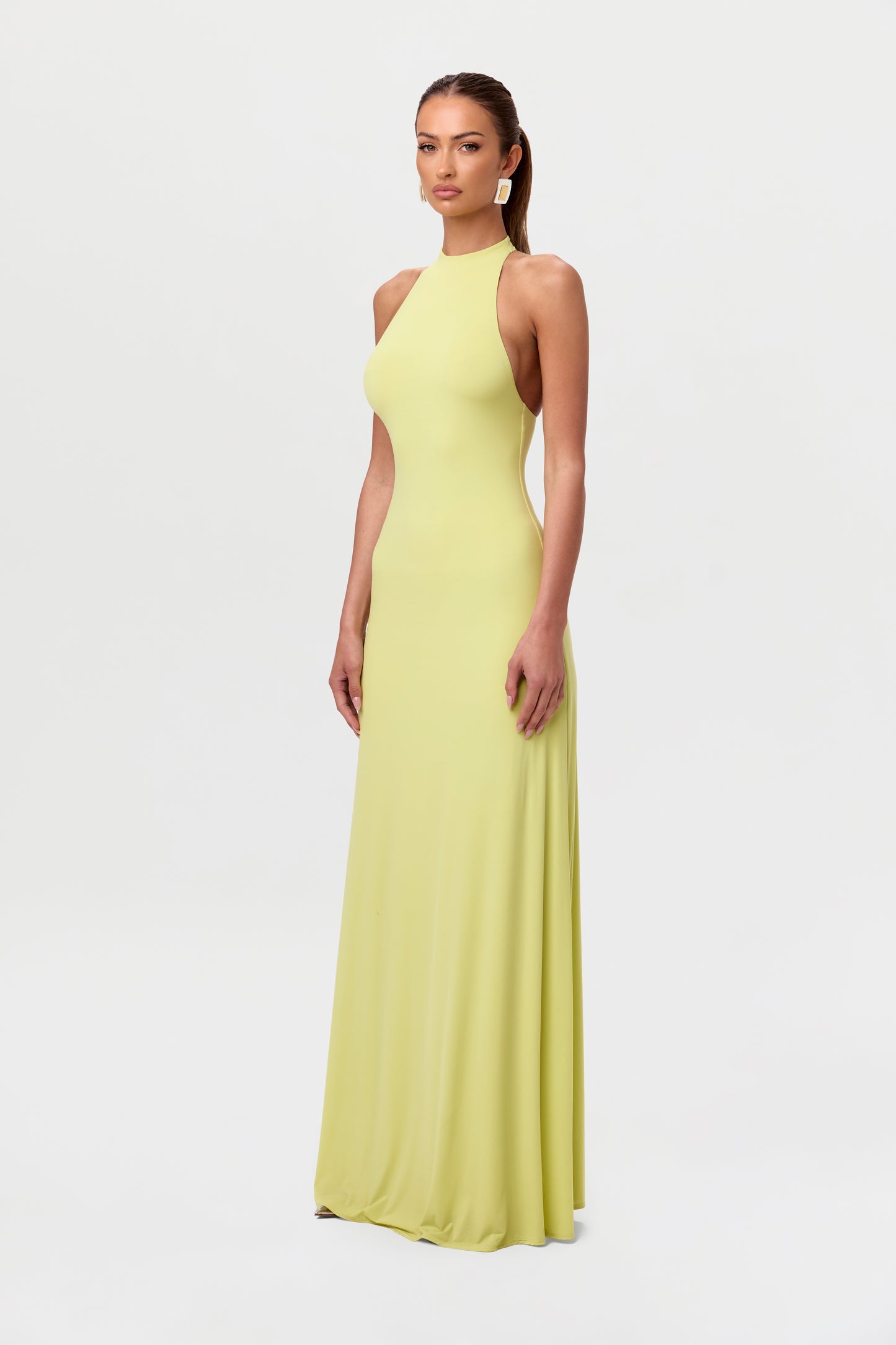 Naked Racerback Maxi Dress