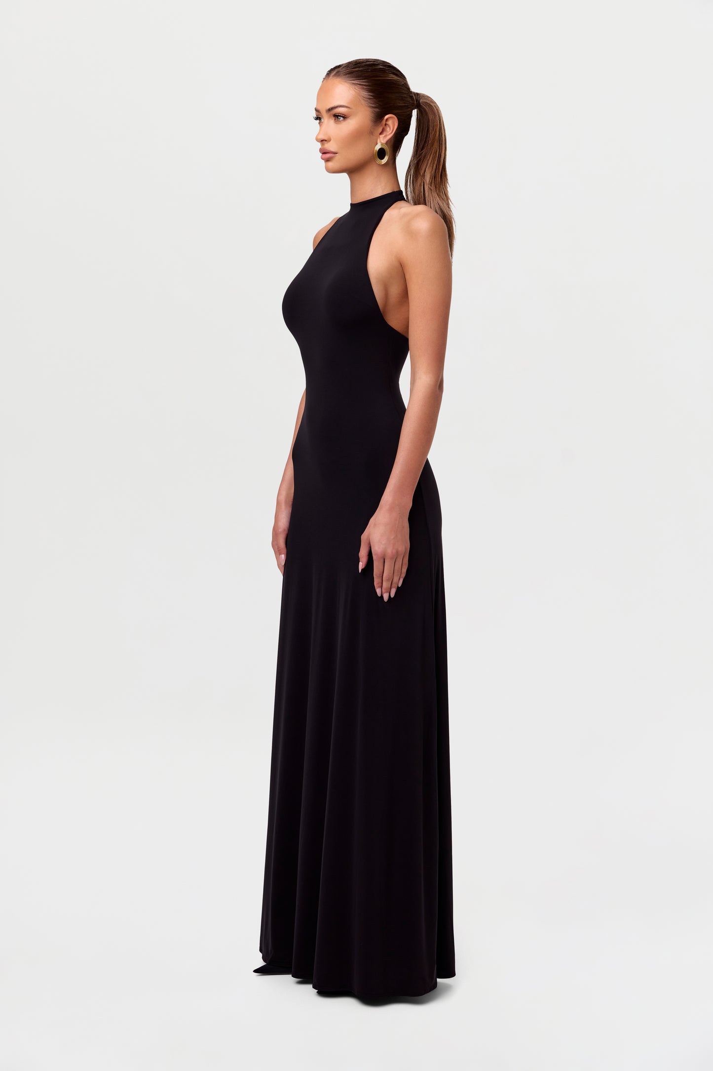 Naked Racerback Maxi Dress