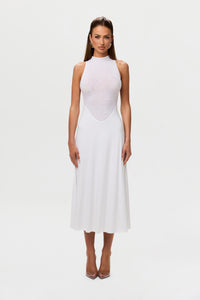 Linen Open Back Wide Leg Jumpsuit