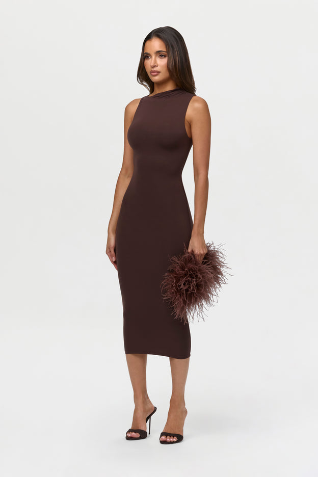 Naked Sleeveless Midi Dress