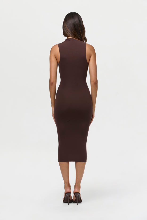 Naked Sleeveless Midi Dress