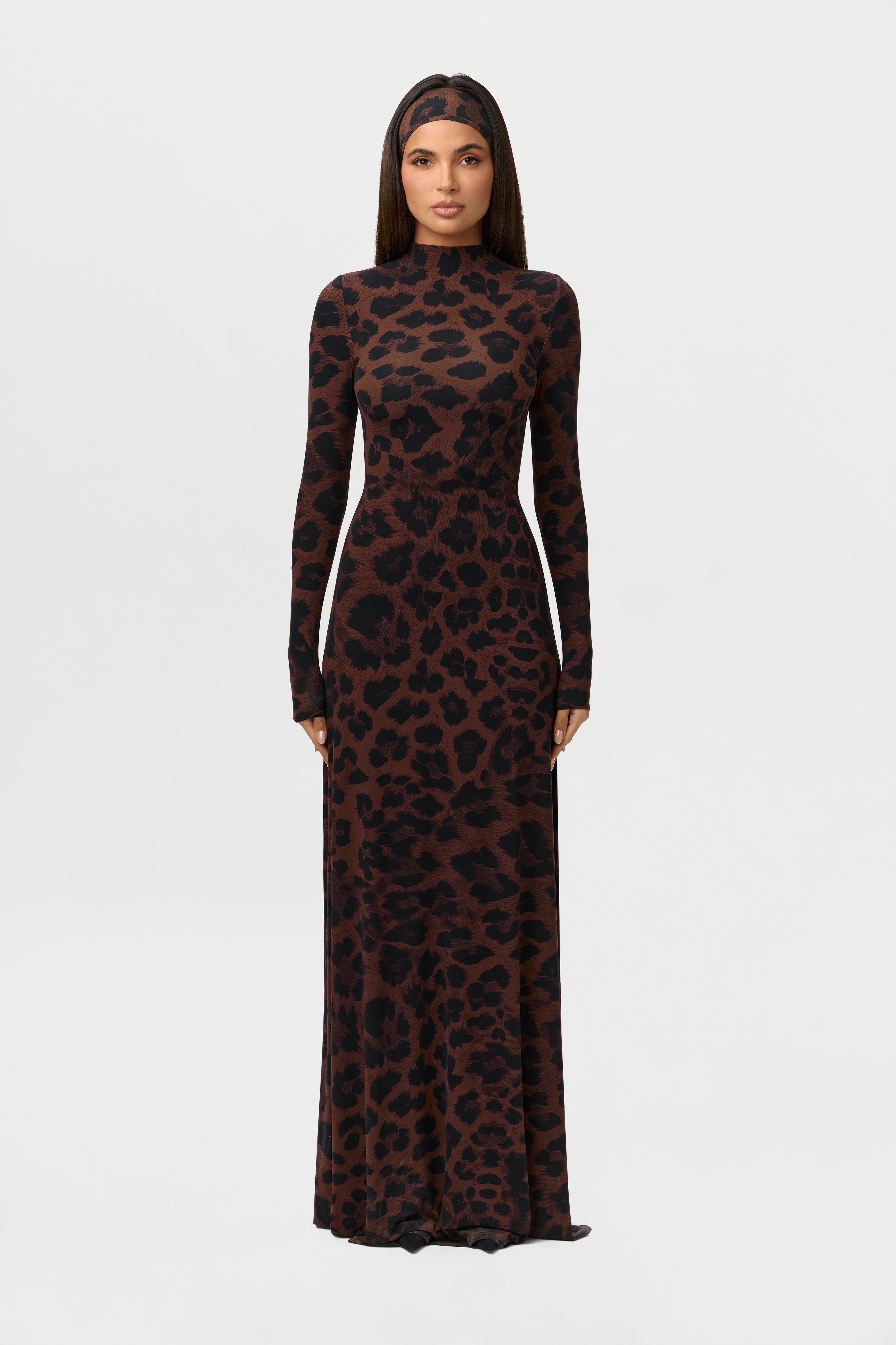 Naked Print Maxi Dress – Naked Wardrobe