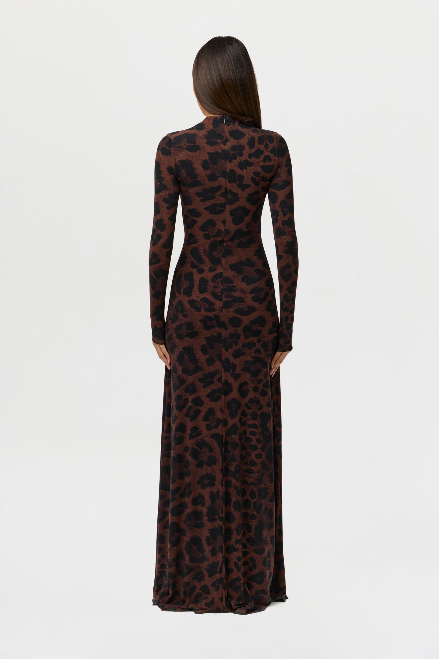 Naked Animal Print Maxi Dress