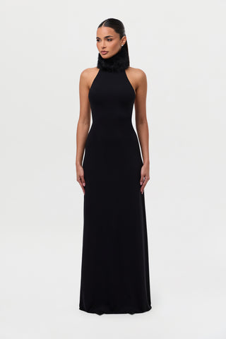 Naked Faux Fur Maxi Dress