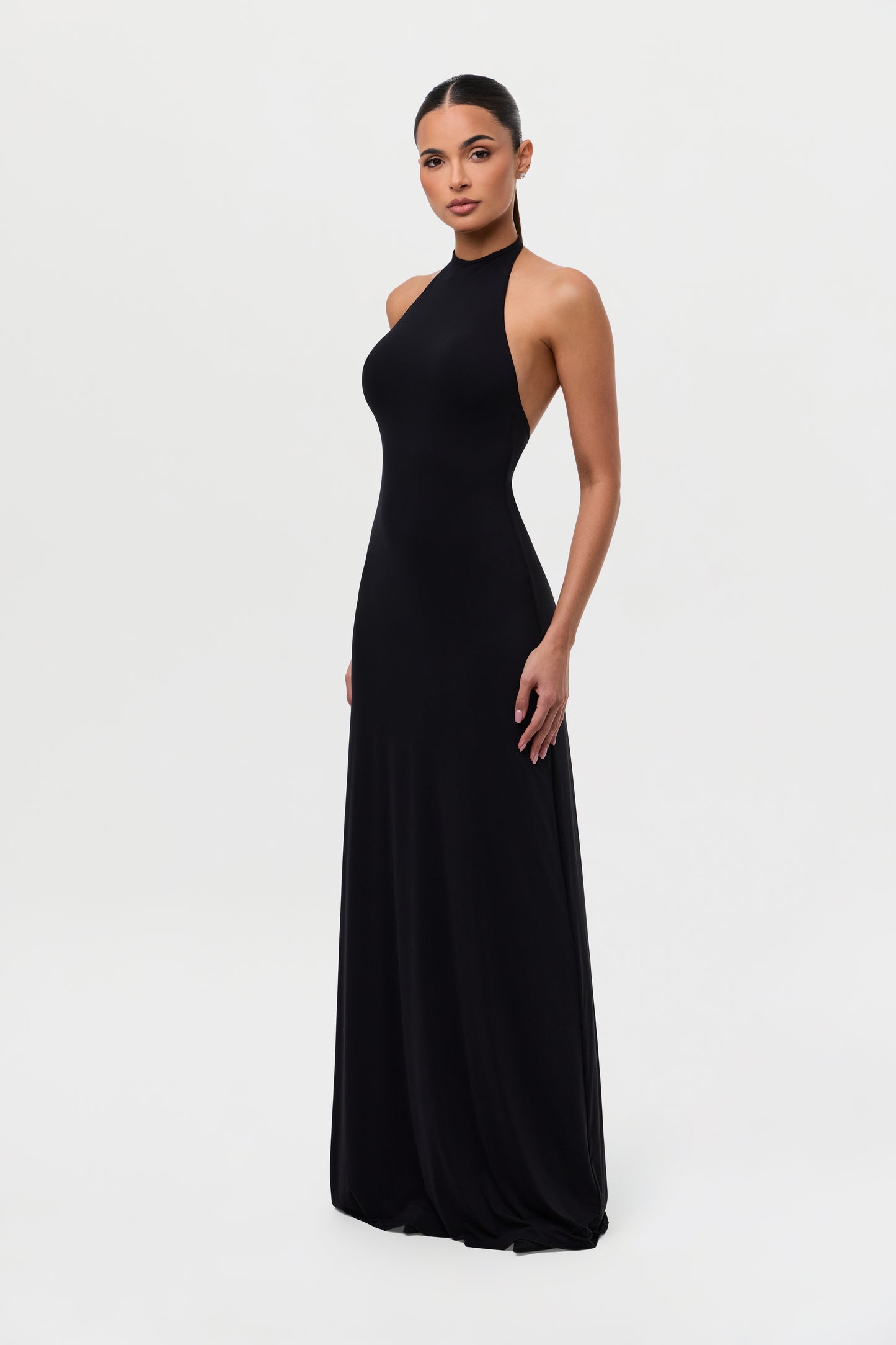 Naked Faux Fur Maxi Dress