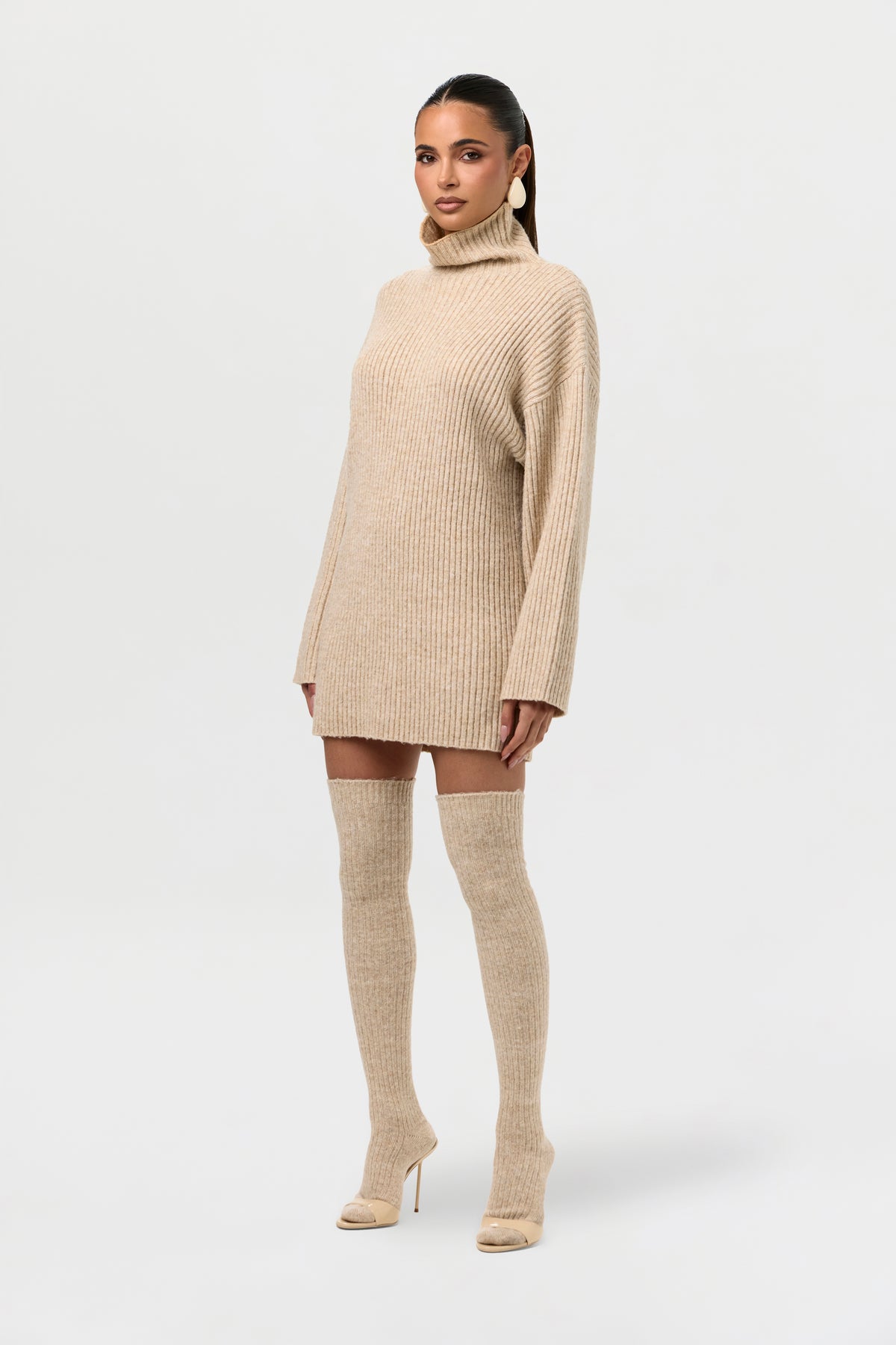 Knit Knee High Sock