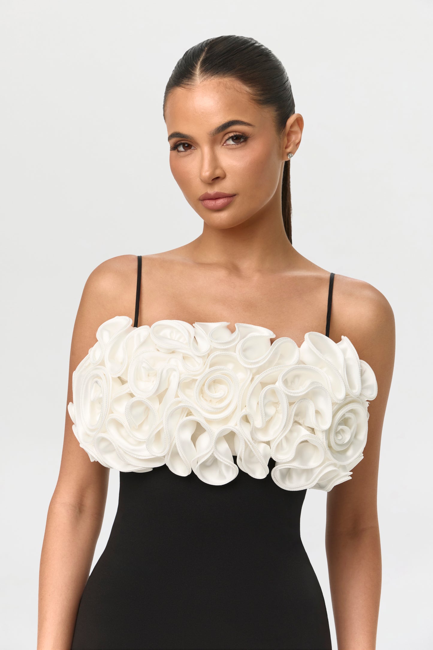 Ponte Roses Mini Dress