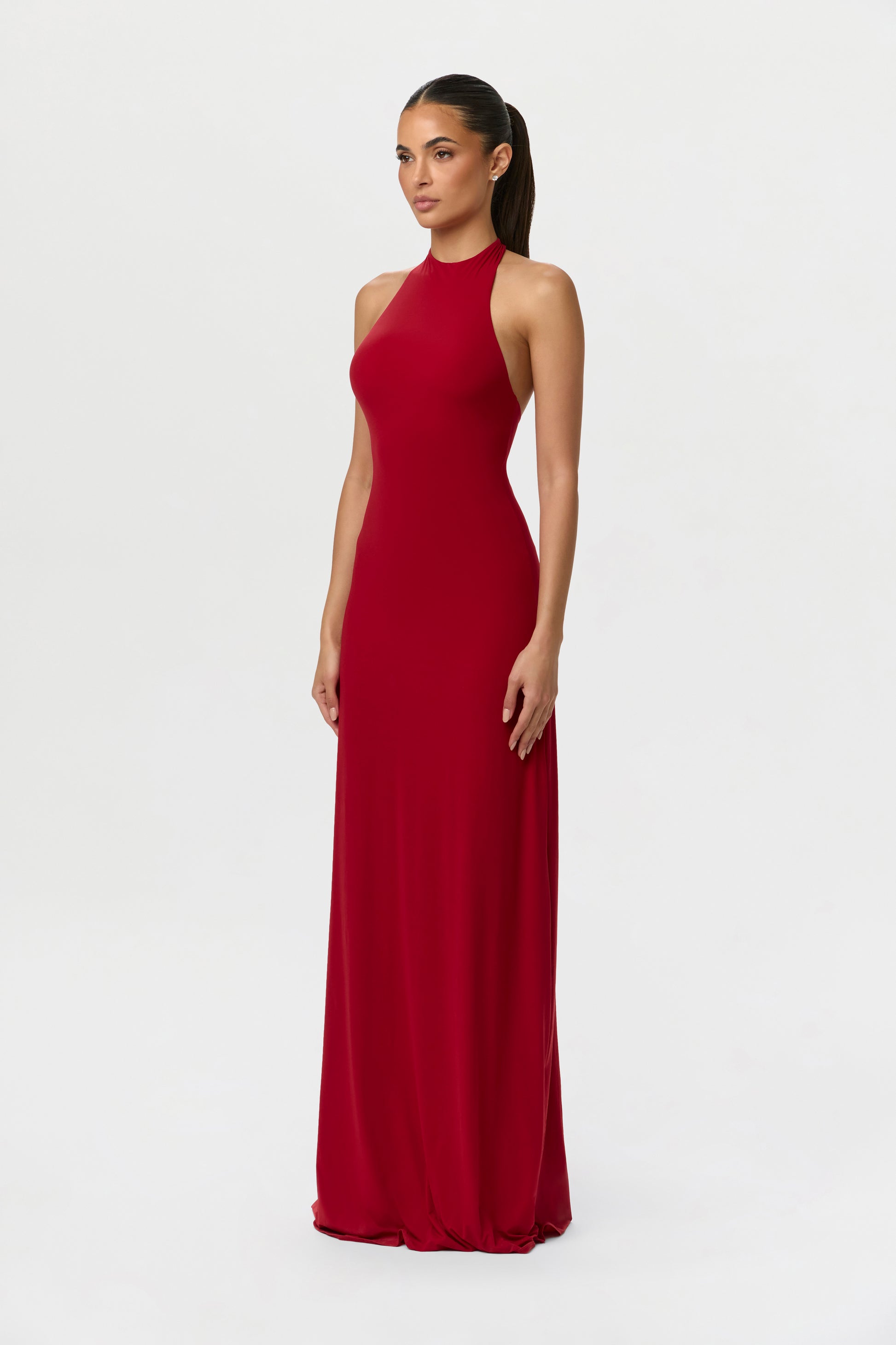 Naked Halter Maxi Dress Naked Wardrobe Naked Halter Maxi Dress Naked Wardrobe
