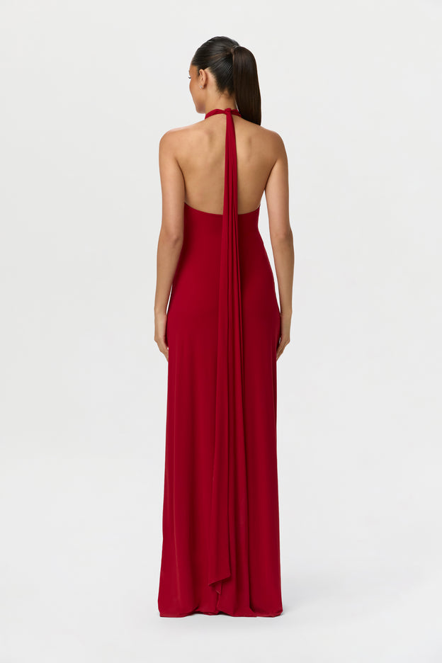 Naked Halter Maxi Dress