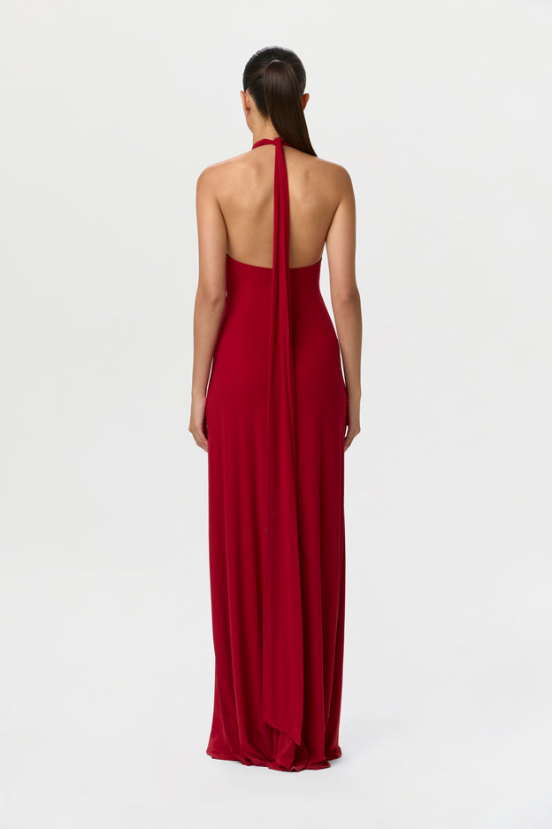 Naked Halter Maxi Dress