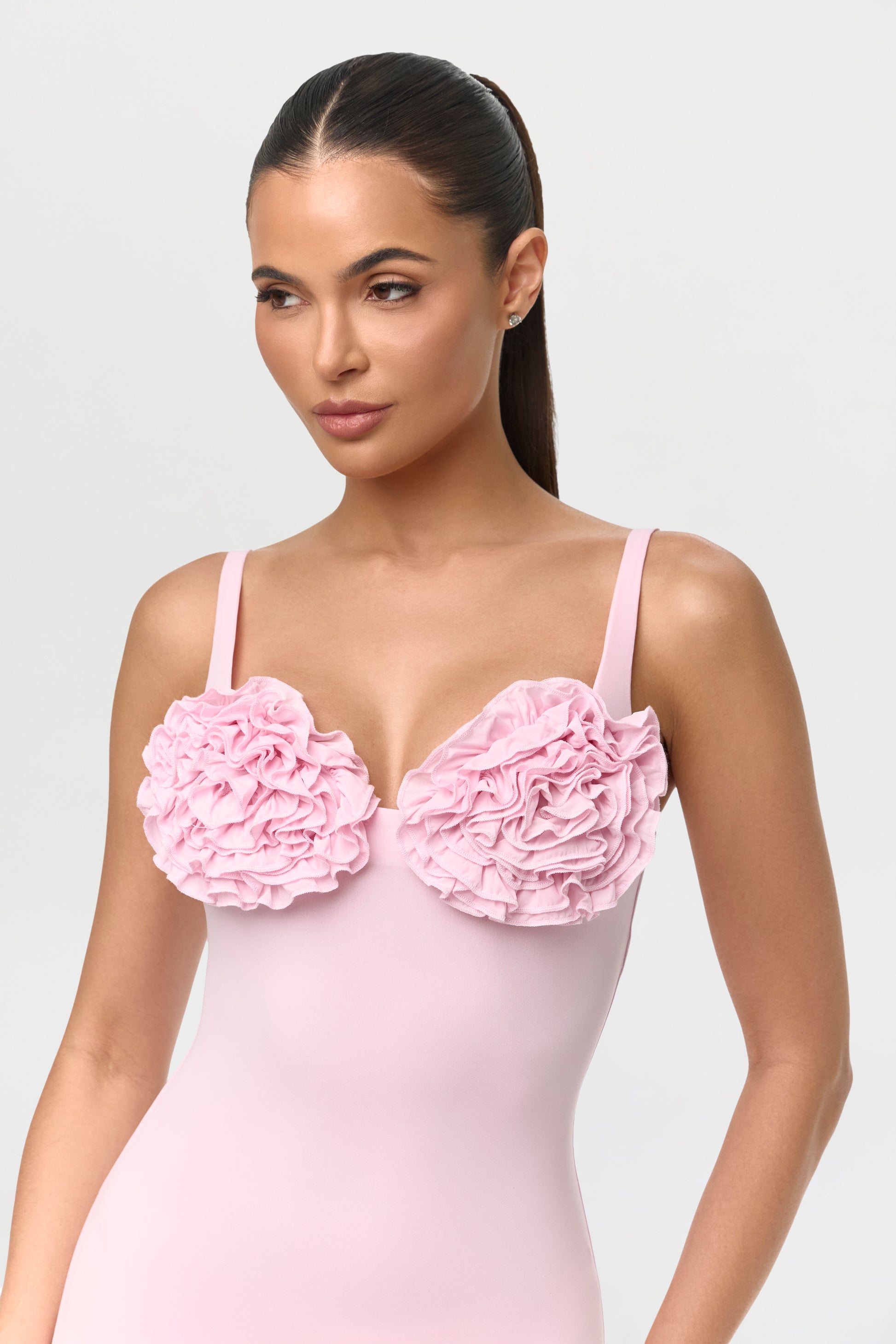 naked wardrobe pink dress Women's Naked Rose Tank Mini Dress by Naked Wardrobe, Cotton Candy / XL