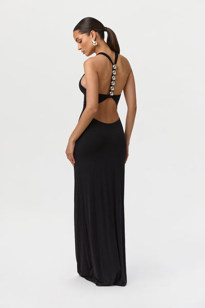 Modal Open Back Dome Maxi Dress – Naked Wardrobe