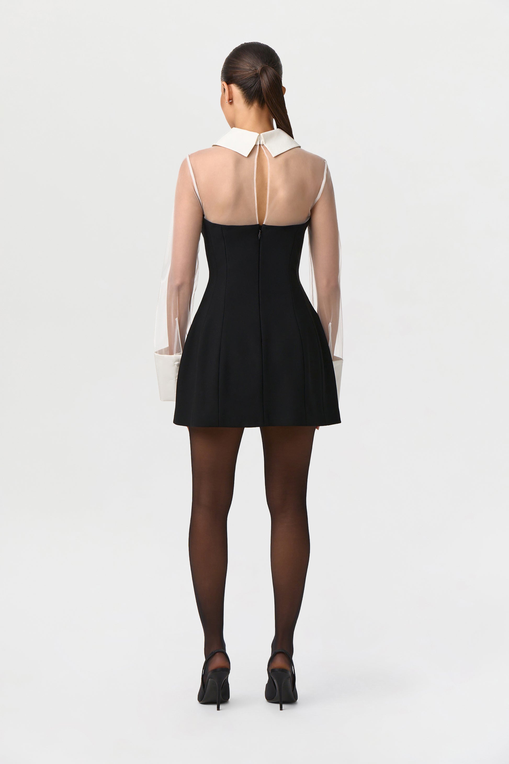 Ponte Shirting Mini Dress Naked Wardrobe Ponte Shirting Mini Dress Naked Wardrobe