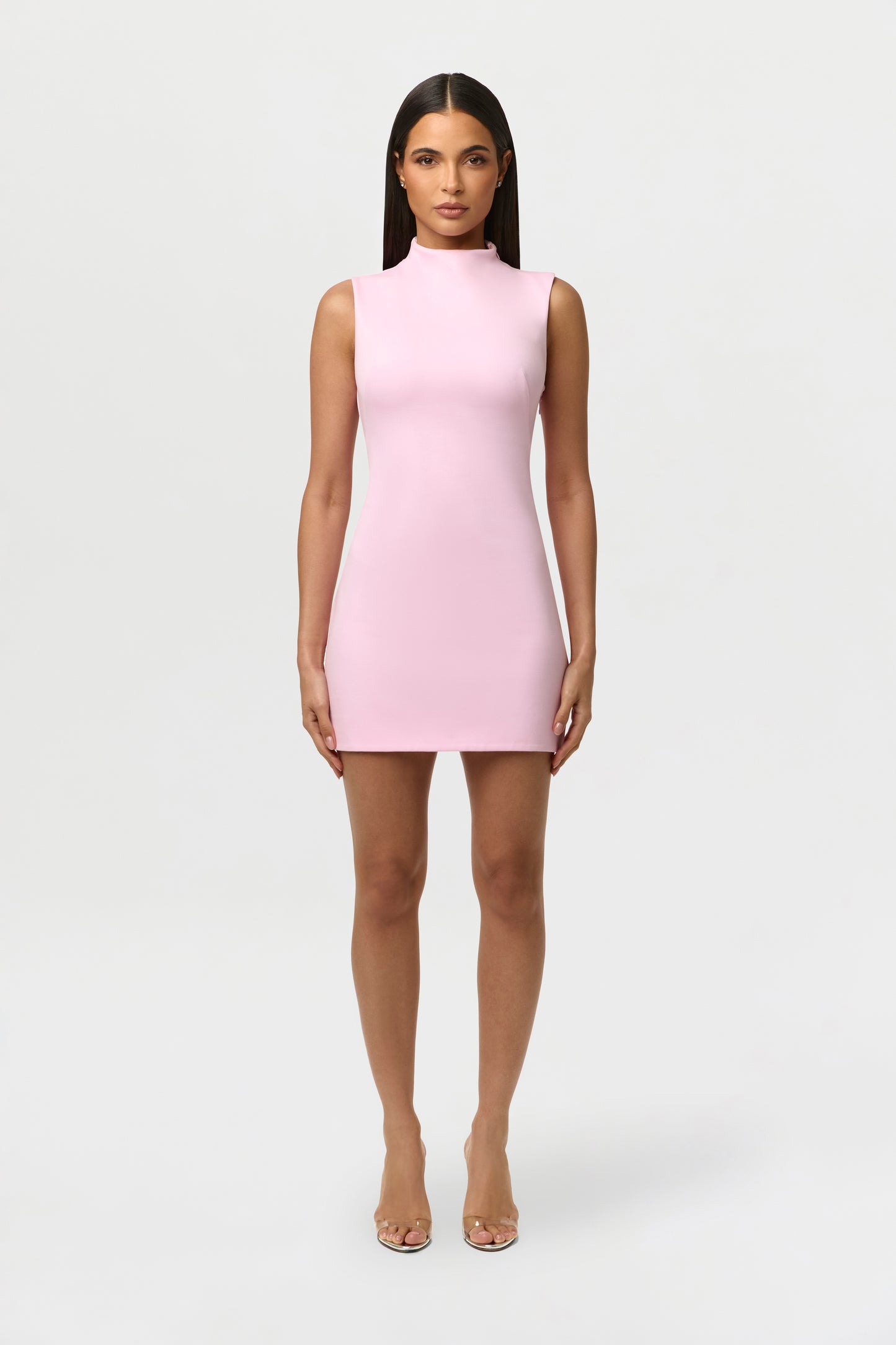 Ponte Cut Out Mini Dress