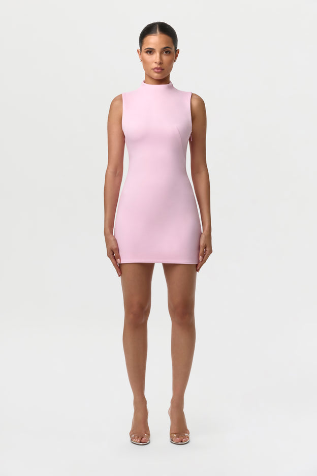 Ponte Cut Out Mini Dress