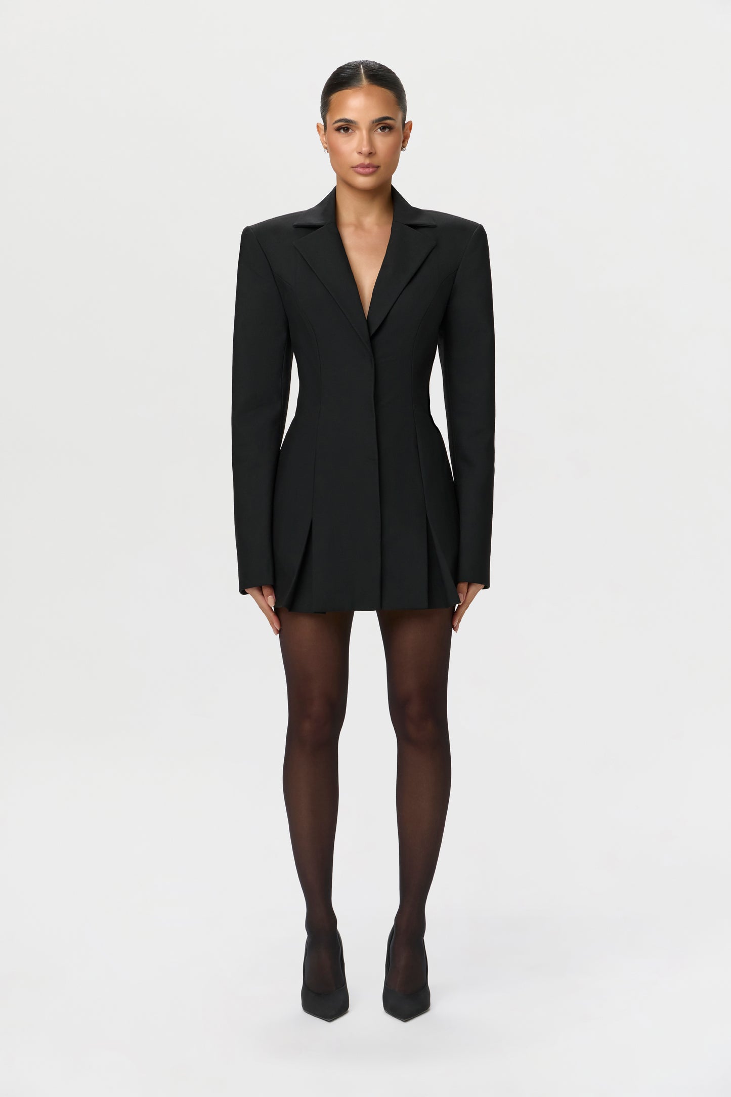 Suiting Blazer Mini Dress