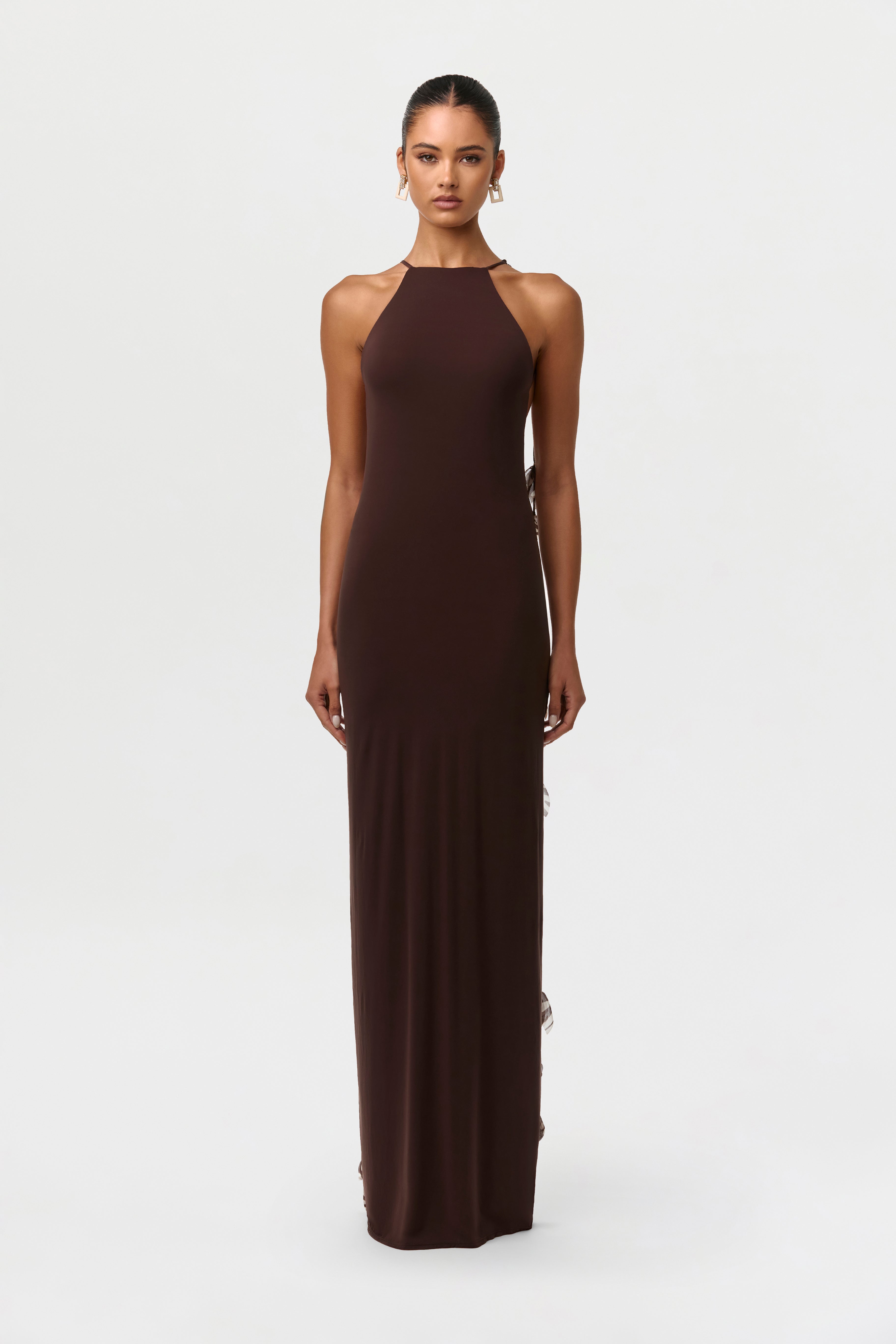 Naked Open Back Petal Dress – Naked Wardrobe