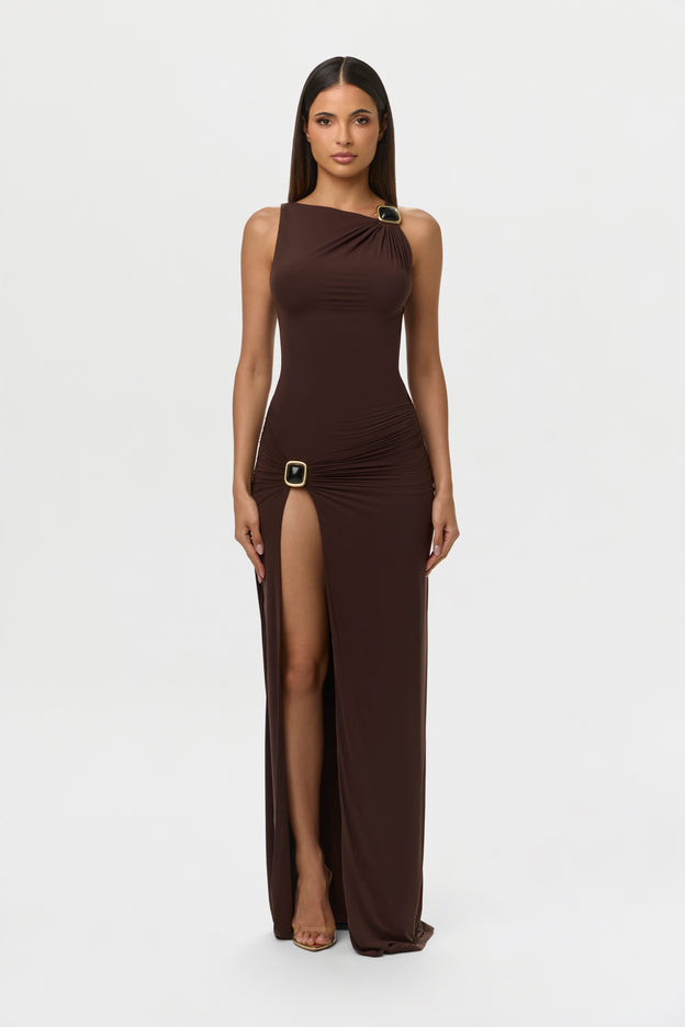 open back wedding guest dresses Sky Stretchy Mesh Backless Maxi Dress Black | Dress | Backless Blue and Red Sizing The model is 510 and wears UK size 8 / S / US size 4 Fit GRWM: An Open Back Wedding