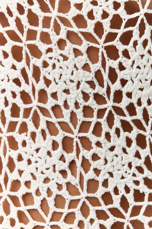 Knit Crochet Maxi Dress