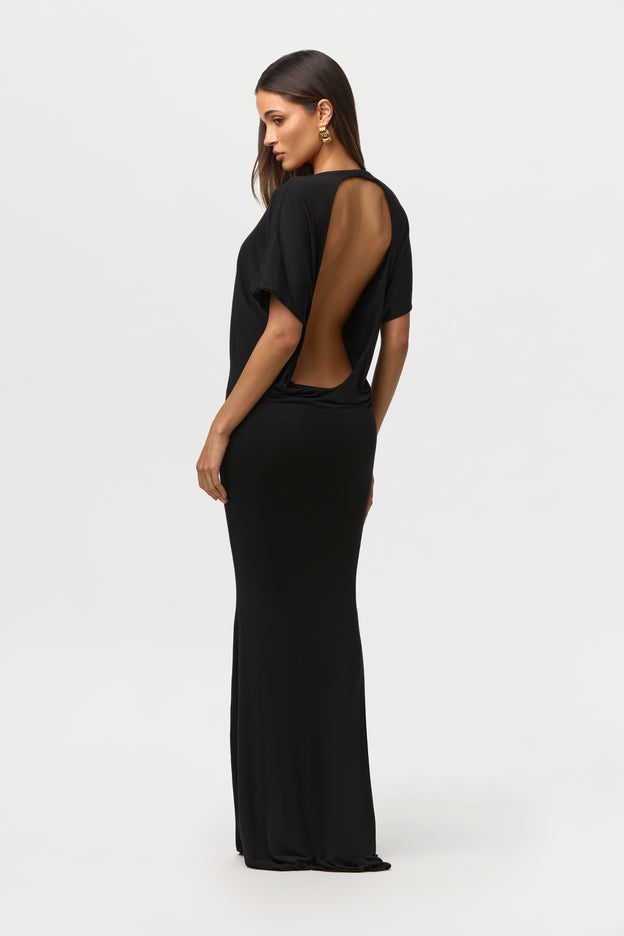 Micro Modal Open Back Maxi Dress