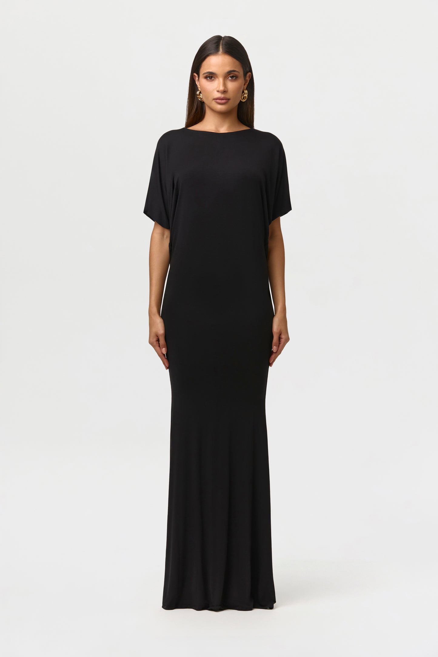 Micro Modal Open Back Maxi Dress