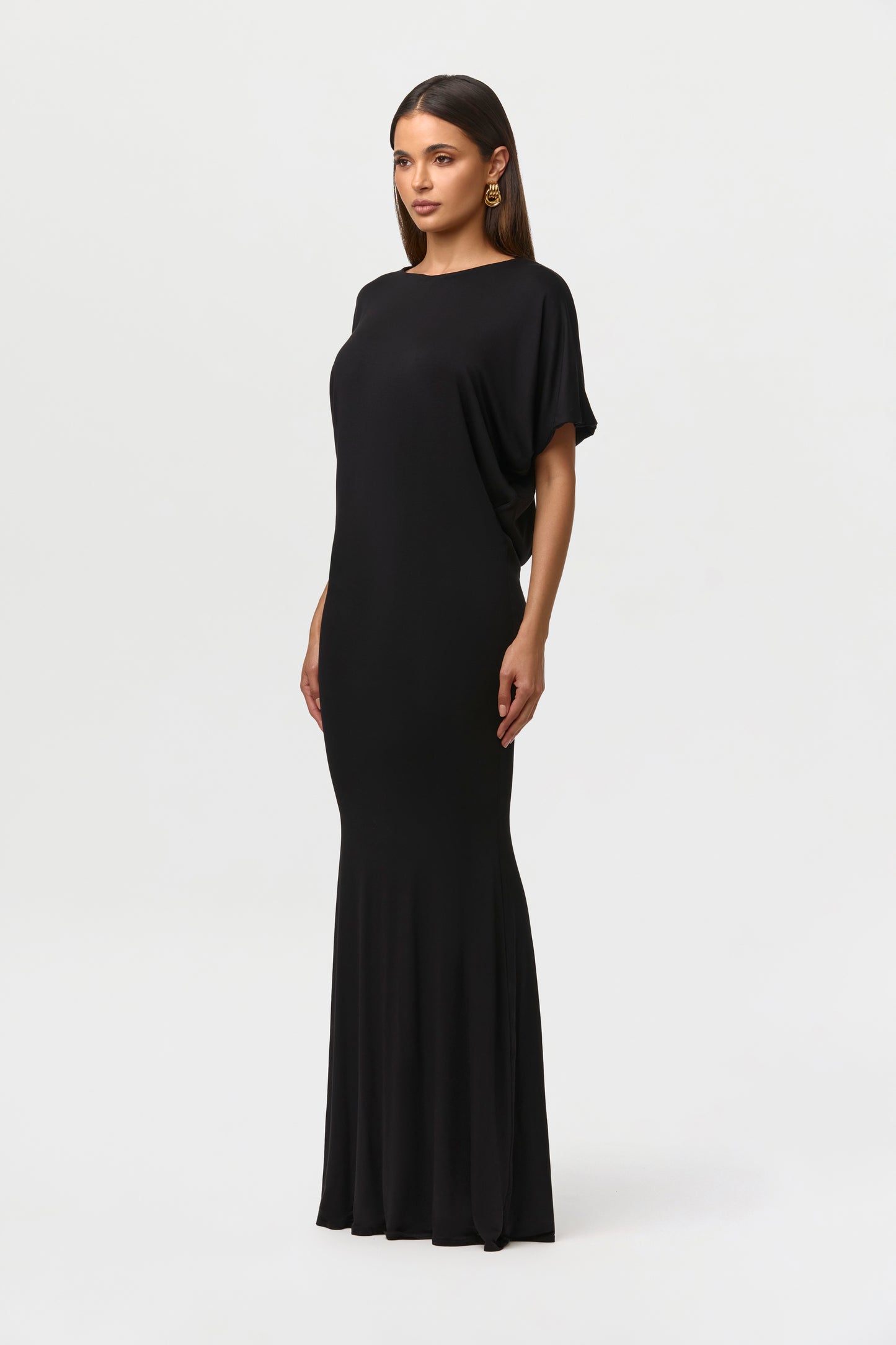 Micro Modal Open Back Maxi Dress