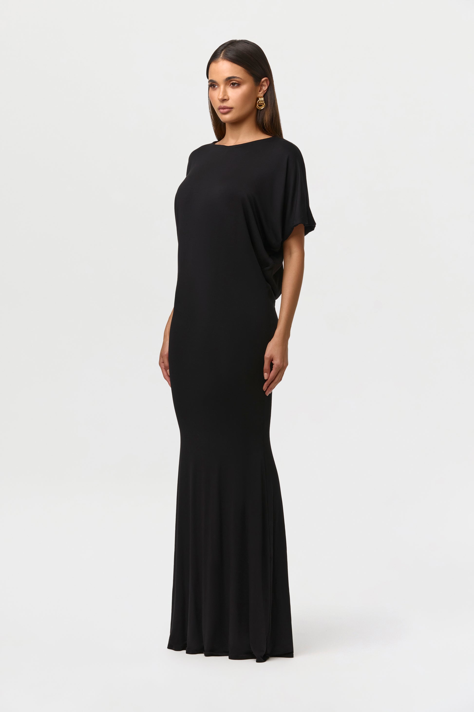 Micro Modal Open Back Maxi Dress
