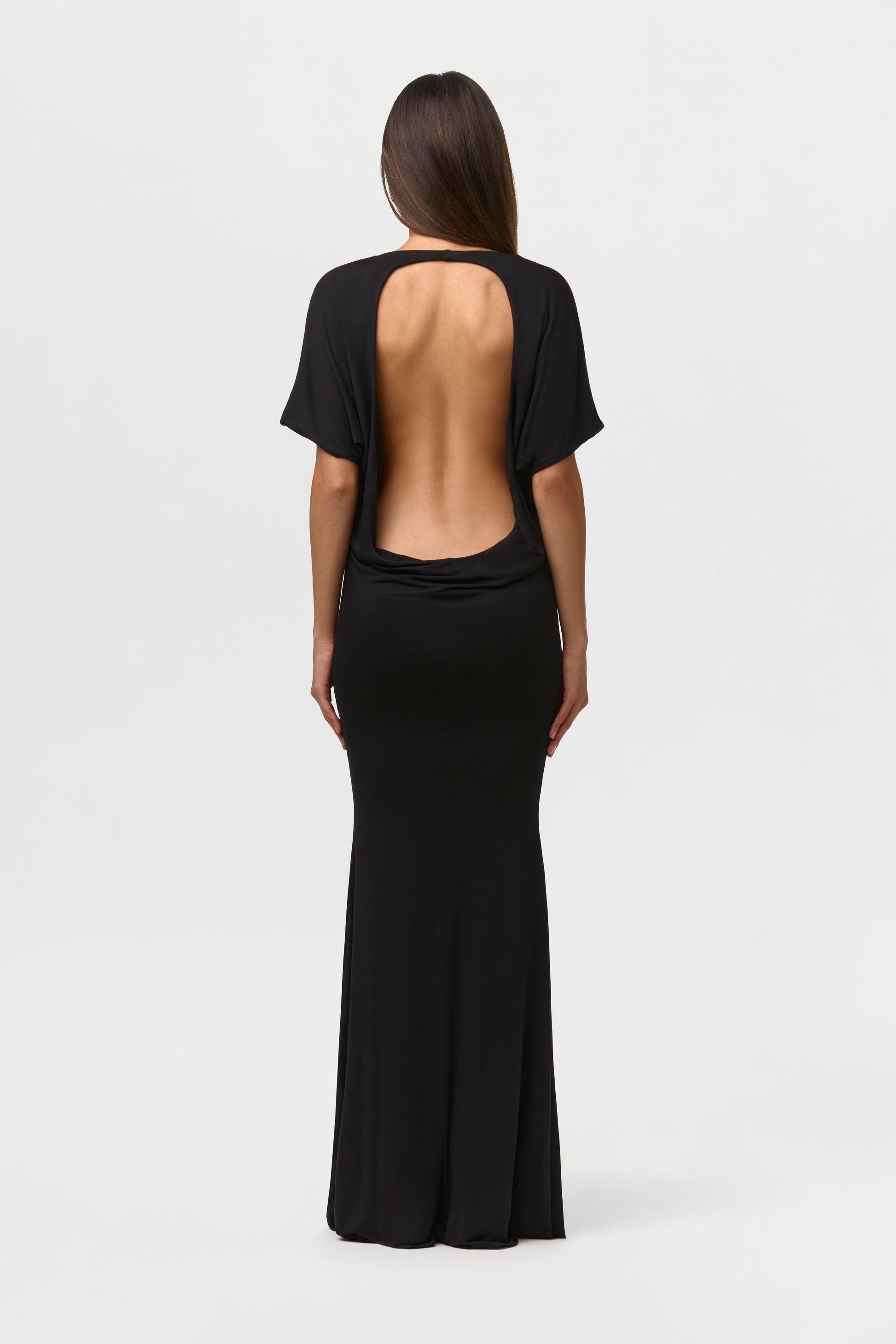 Micro Modal Open Back Maxi Dress