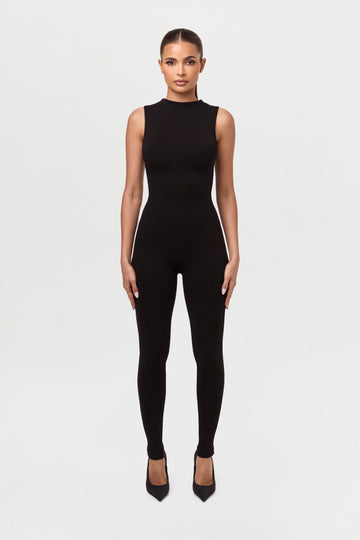 NW Sleeveless Sculpt Jumpsuit PETITE