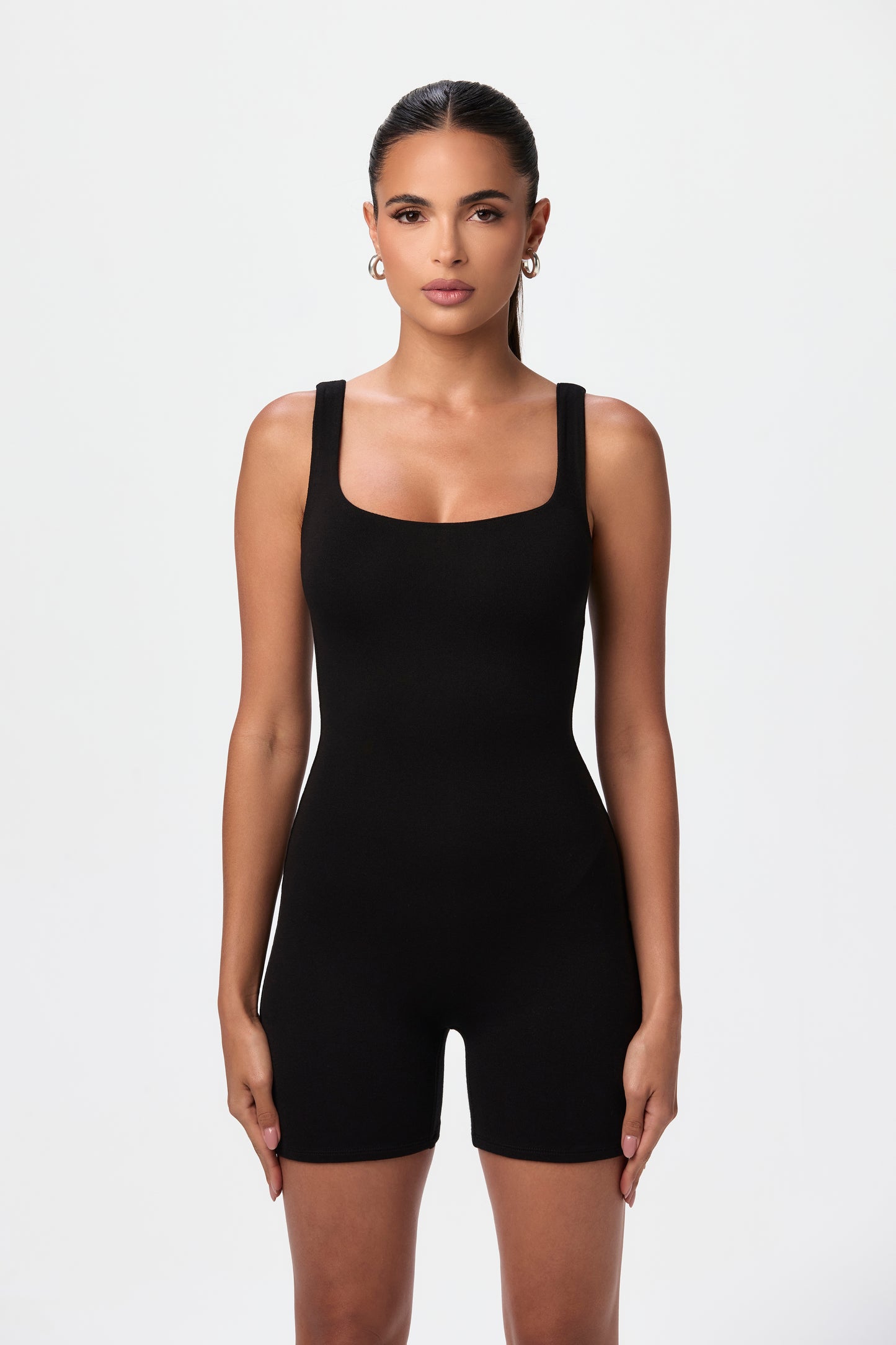 NW Scooped Tank Romper