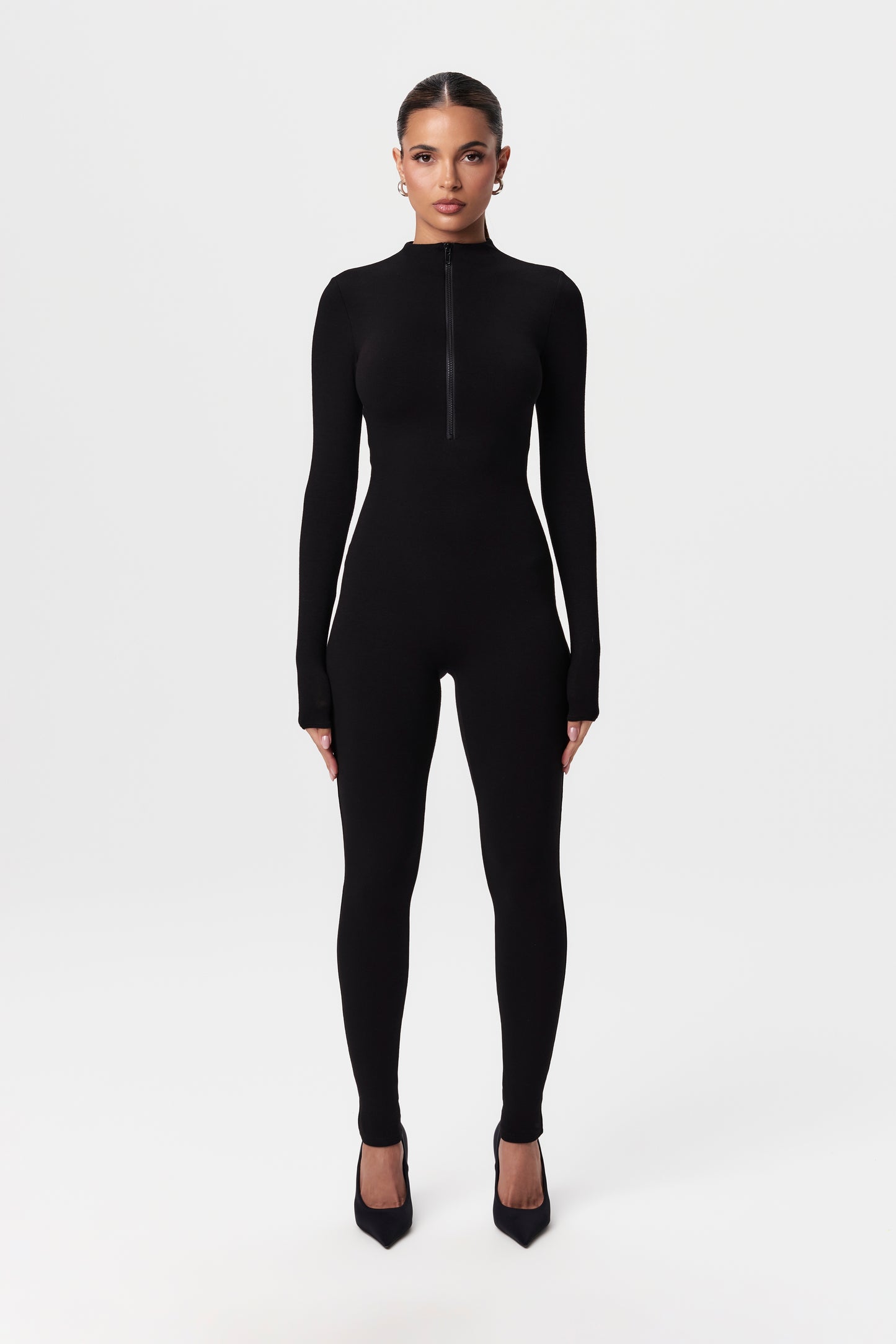 NW Sculpt Zip Up Jumpsuit