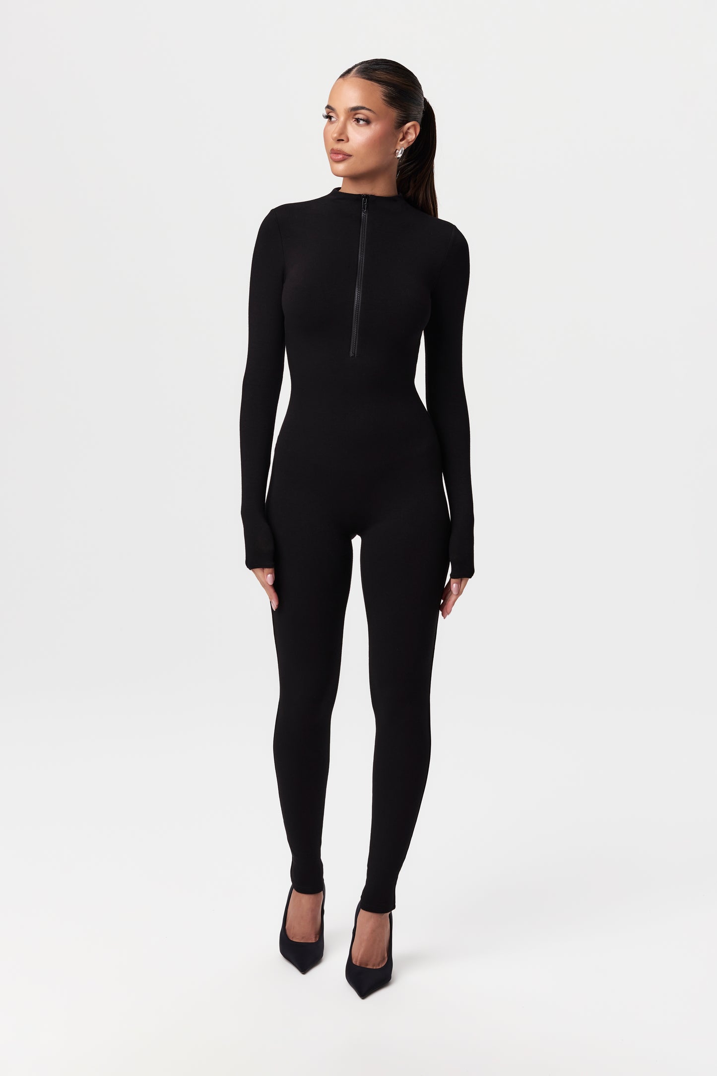 NW Sculpt Zip Up Jumpsuit