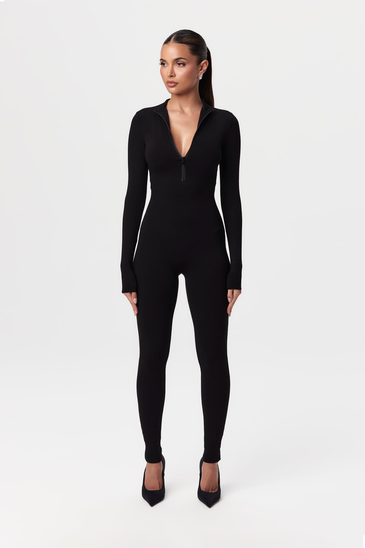 NW Sculpt Zip Up Jumpsuit