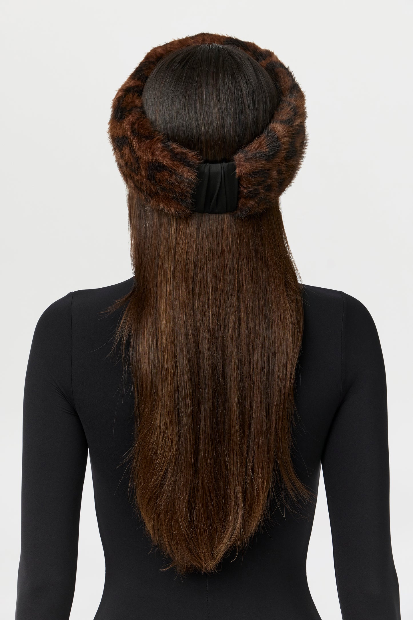 Leopard Faux Fur Plush Headband