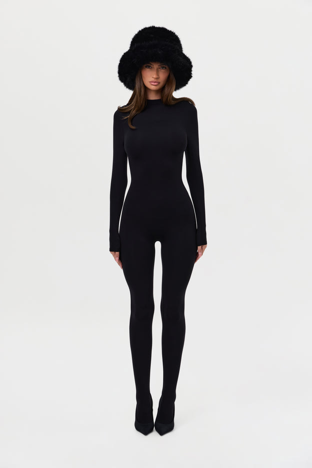 Faux Fur Oversized Bucket Hat