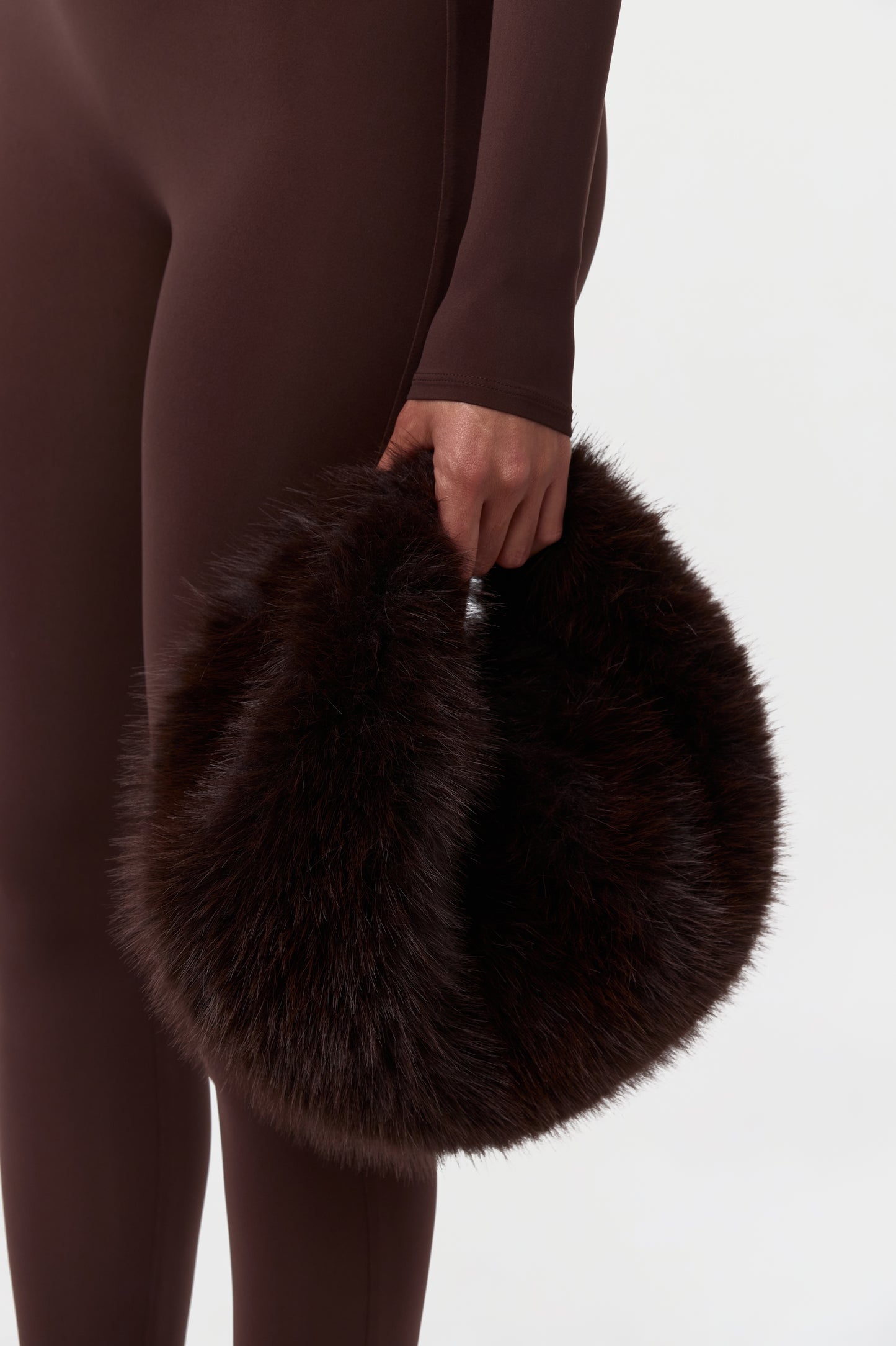 Faux Fur Plush Mini Bag