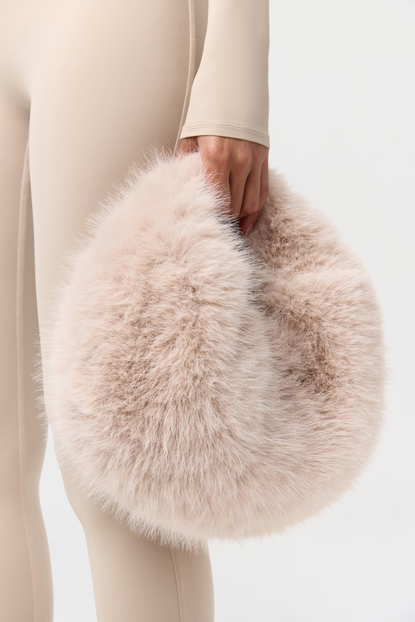 Faux Fur Plush Mini Bag