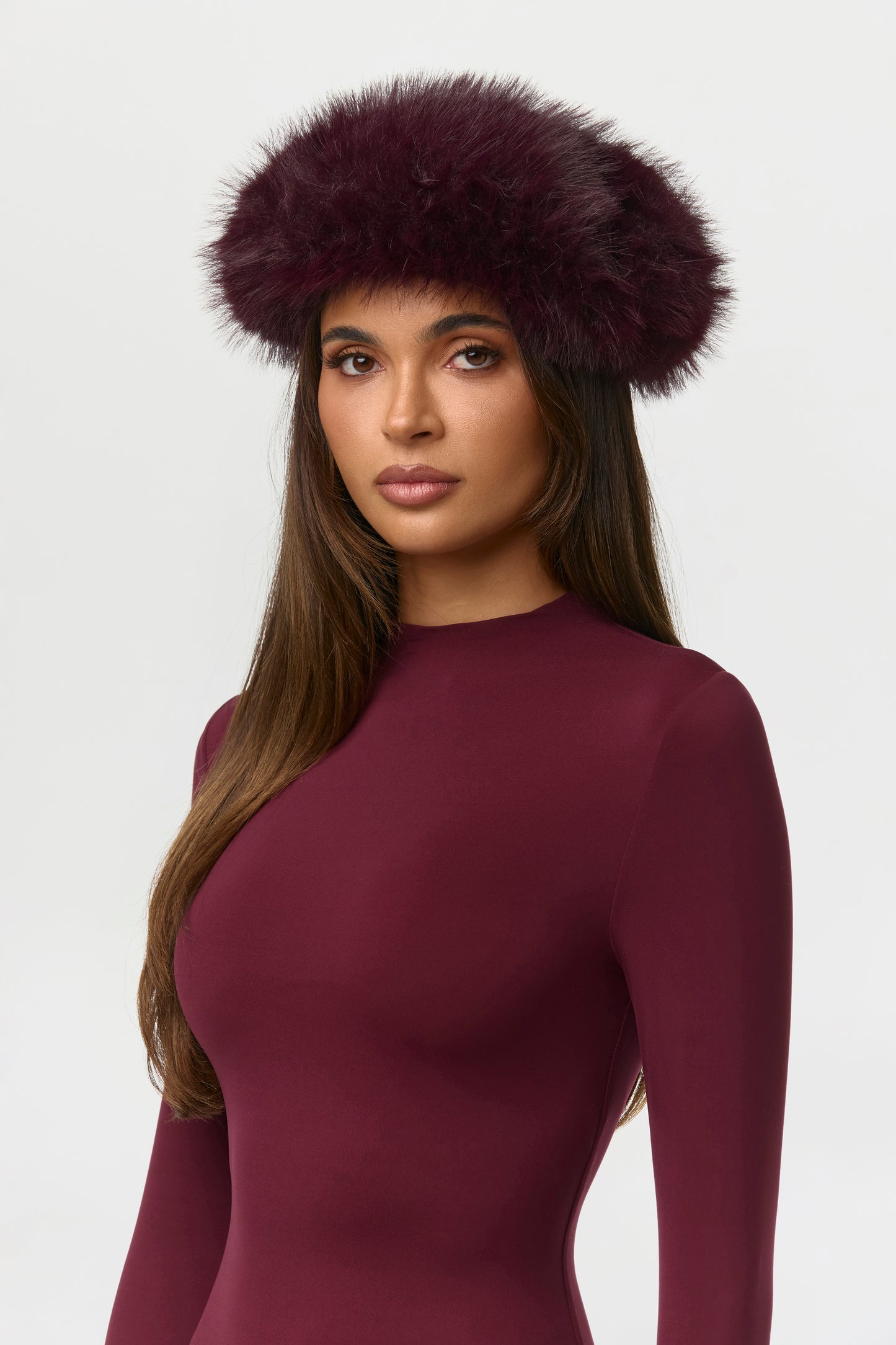 Faux Fur Beret