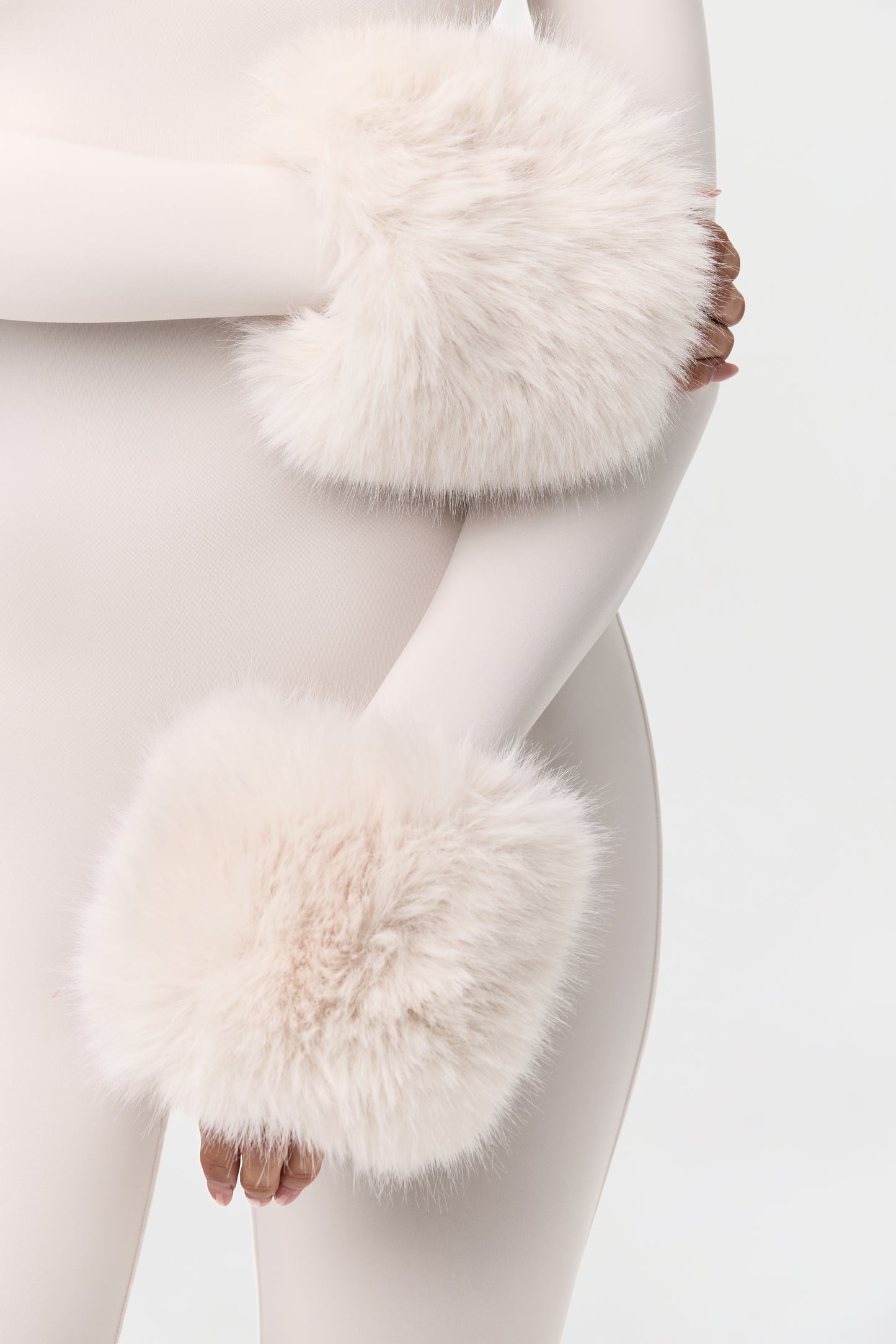 Faux Fur Plush Cuffs