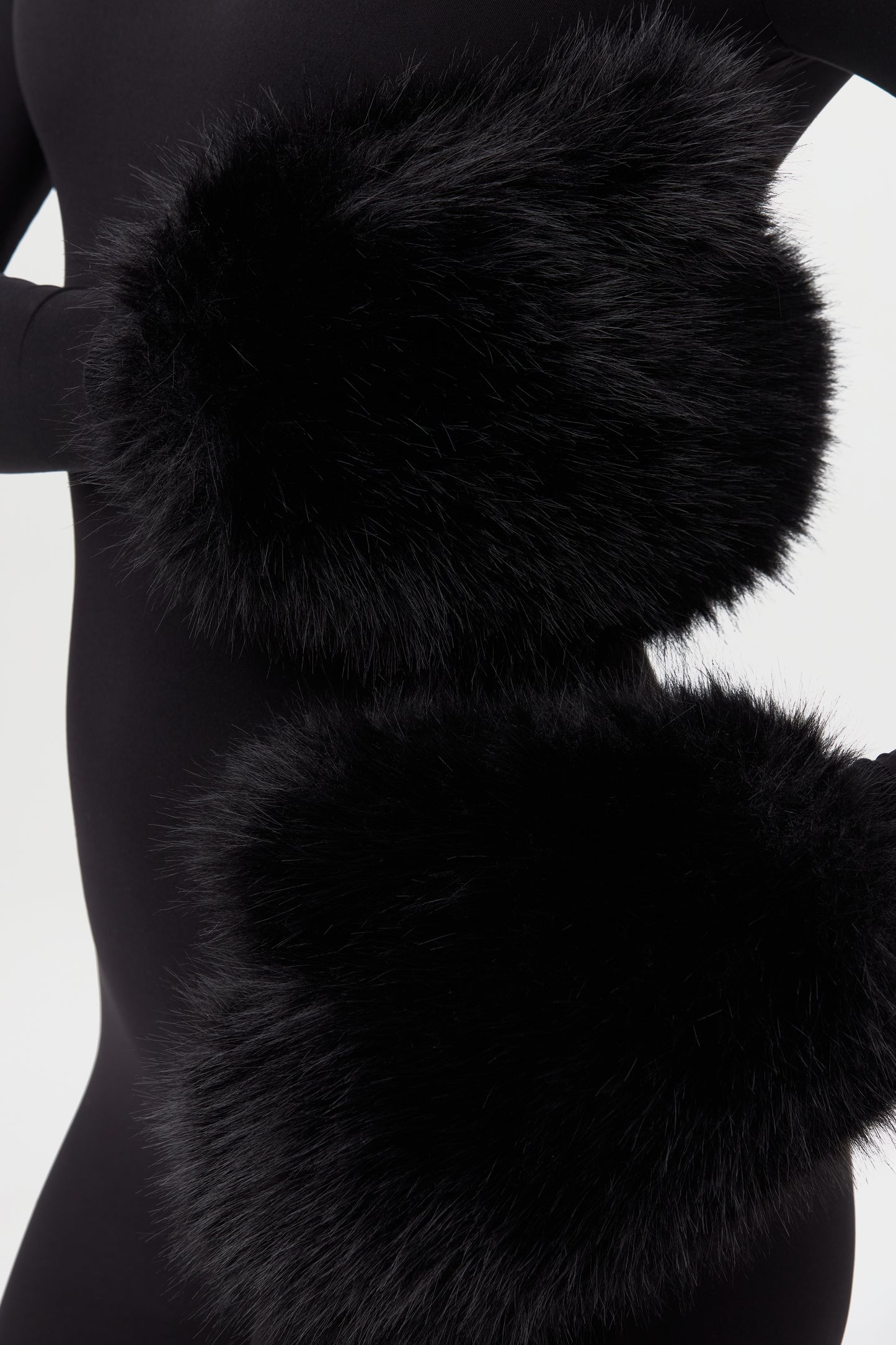 Faux Fur Mittens