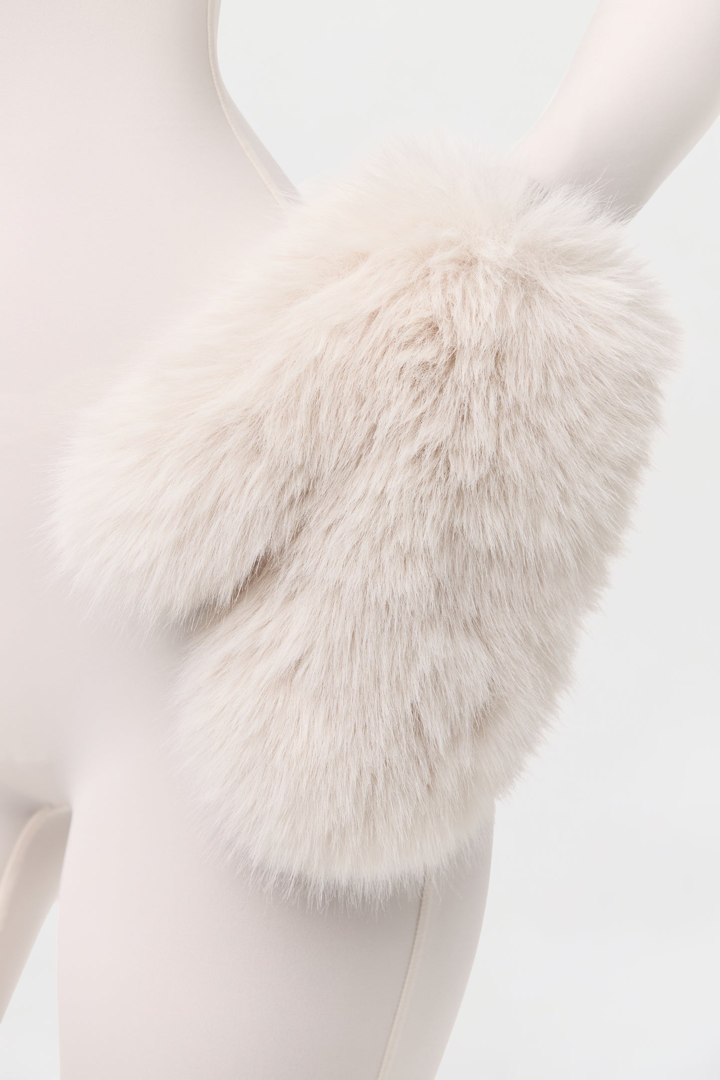 Faux Fur Mittens