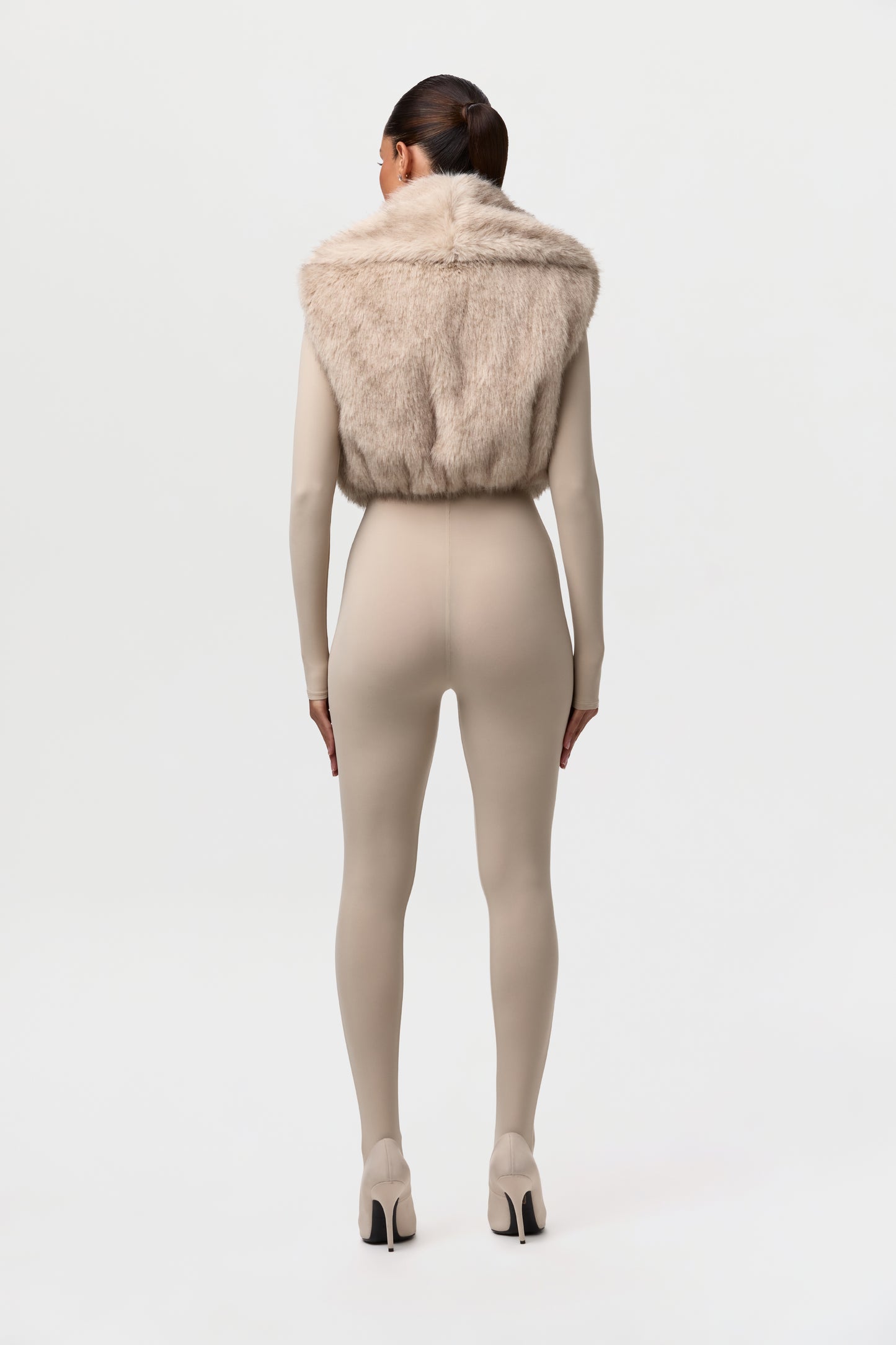 Faux Fur Plush Vest