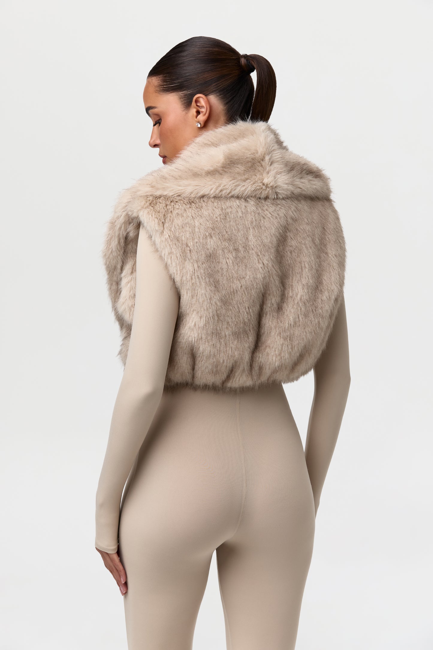 Faux Fur Plush Vest