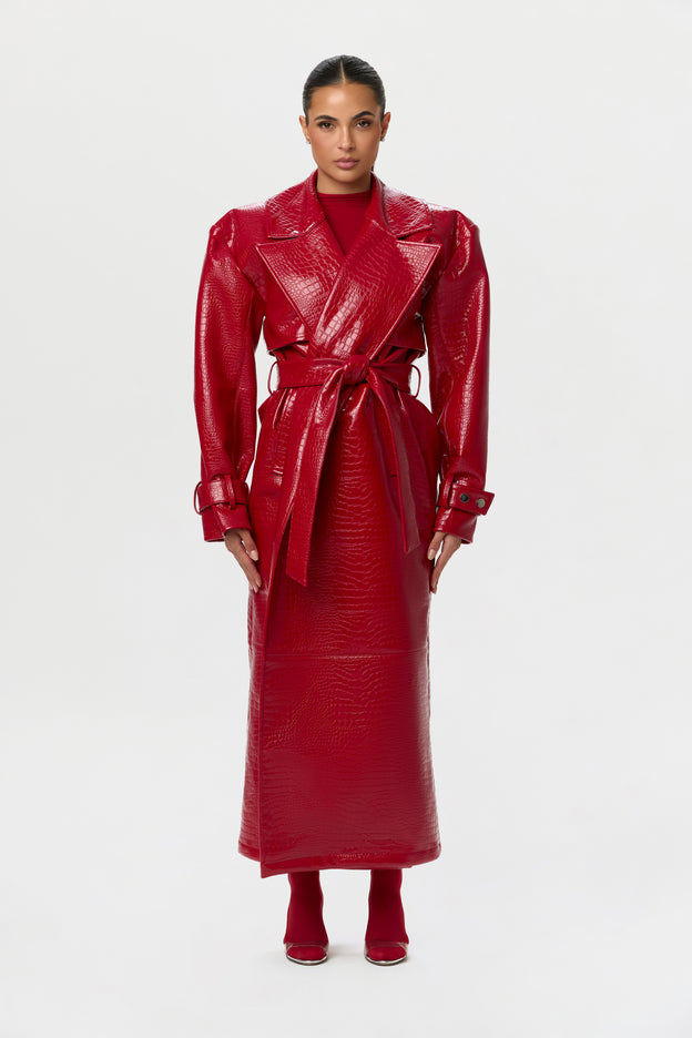 Vegan Leather Crocodile Print Clothing | Naked Wardrobe Vegan Leather Crocodile Print Clothing | Naked Wardrobe